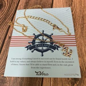 TuVous Ballast Anchor Necklace